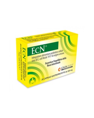 ECN 20 capsule favorisce l'equilibrio della flora intestinale