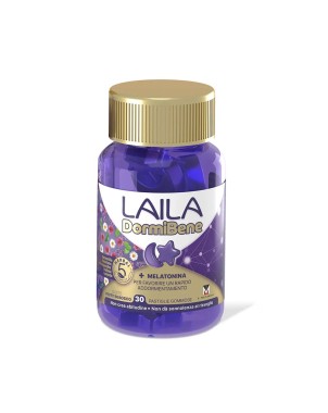 Laila
DormiBene
+ melatonina
Per favorire un rapido addormentamento