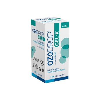 Ozodrop
Gel K
gel oftalmico
Protettivo e lubrificante
con LipozonEye
flaconcino 6 ml