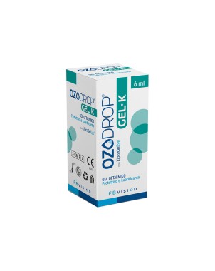 Ozodrop
Gel K
gel oftalmico
Protettivo e lubrificante
con LipozonEye
flaconcino 6 ml