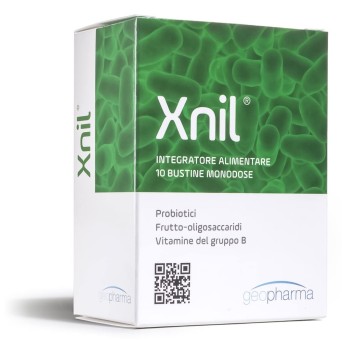 Xnil 10 bustine integratore alimentare di Probiotici | Frutto-oligosaccaridi | Vitamine del gruppo B