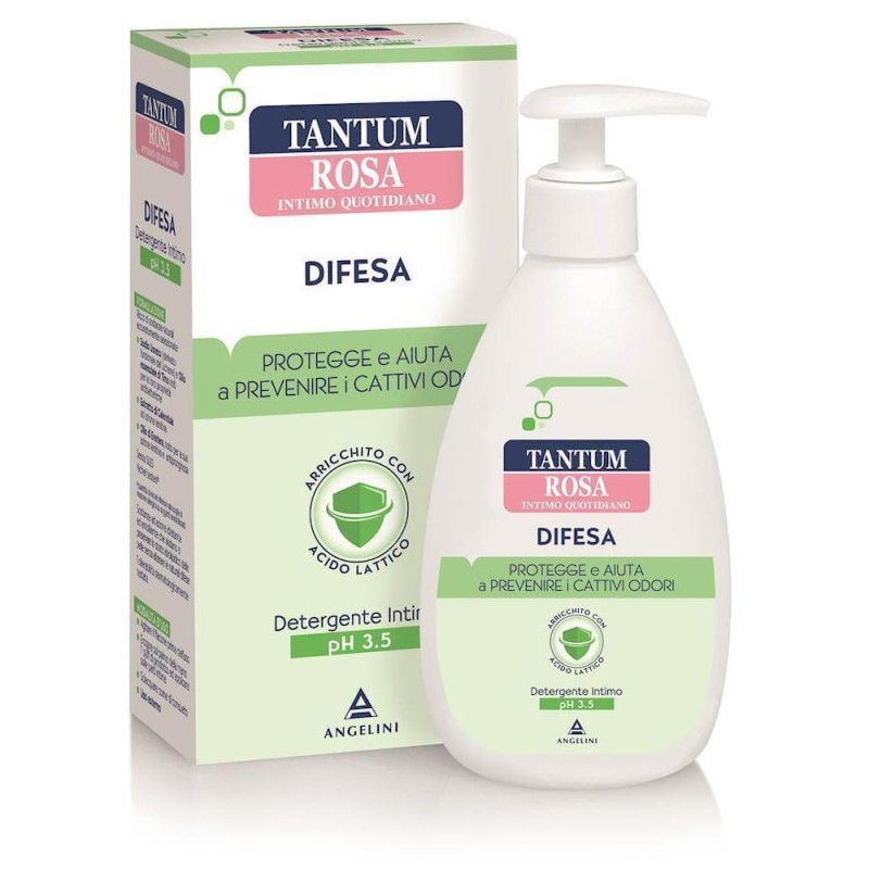 Tantum Rosa
Difesa
intimo quotidiano
Protegge e aiuta a prevenire i cattivi odori