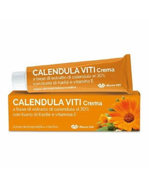 Calendula VITI crema
a base di estratto di calendula al 30%
con burro di Karité e vitamina E