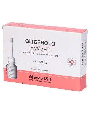 Glicerolo Marco Viti bambini soluzione rettale indicata nel trattamento di breve durata della stitichezza occasionale