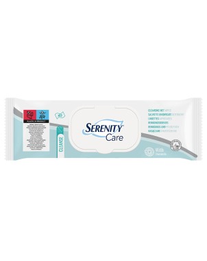 Serenity Care
salviette umidificate detergenti
con camomilla
dermatologicamente testato