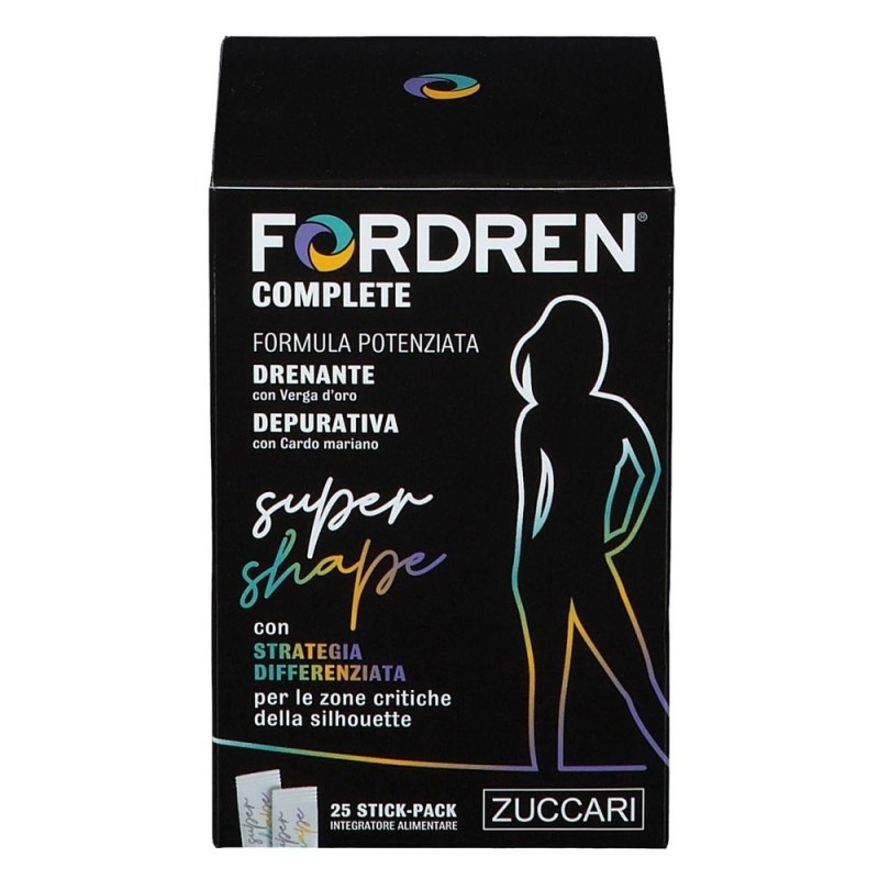 Fordren
Complete
Supershape
Drenante (con verga d'oro) e depurativa (con Cardo mariano)