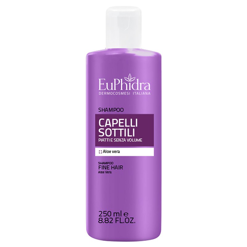 EuPhidra
shampoo
capelli sottili
piatti e senza volume
aloe vera