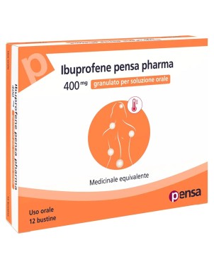 Pensa Pharma
Ibuprofene
400 mg granulato per soluzione orale
medicinale equivalente