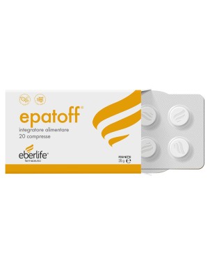 Epatoff 20 comprimés Complément alimentaire indiqué en cas de stéatose hépatique et de maladie du foie.
