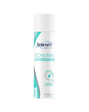 Serenity Skin Care
schiuma detergente
efficace senza risciacquo (deterge senz'acqua)