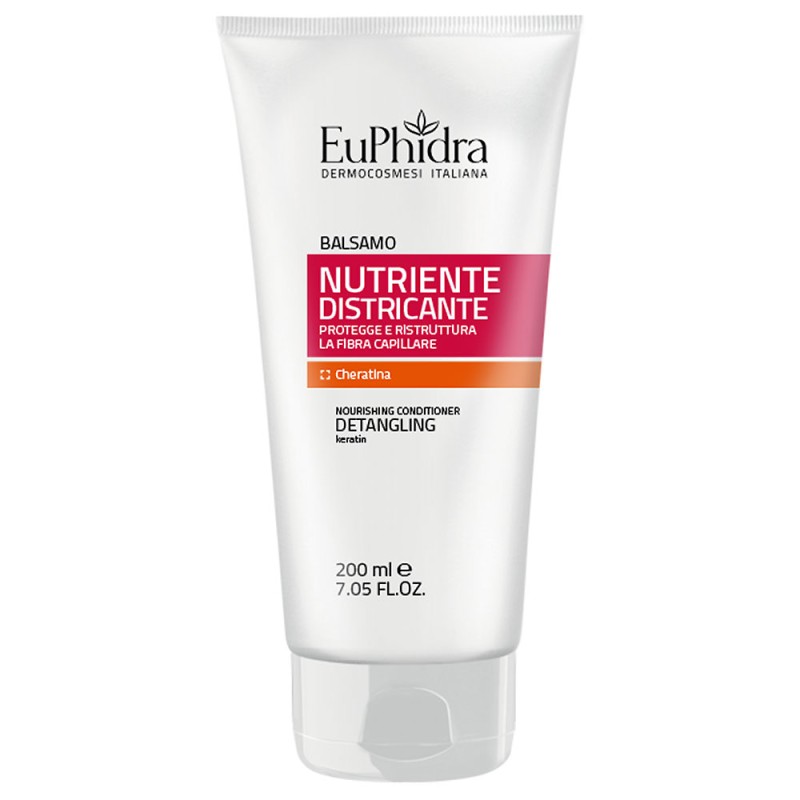 EuPhidra
Balsamo
Nutriente Districante
protegge e ristruttura la fibra capillare