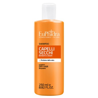 EuPhidra
shampoo
capelli secchi
inariditi e crespi
proteina della seta