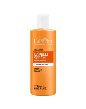 EuPhidra
shampoo
capelli secchi
inariditi e crespi
proteina della seta