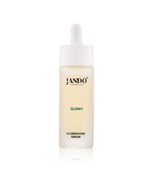 Jandò Cosmetics
Glowy
siero viso illuminante
flacone con contagocce da 30 ml