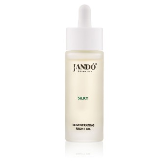 Jandò Silky Huile de nuit régénérante pour le visage 30 ml