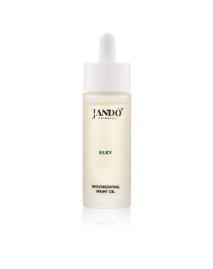 Jandò
Silky
olio viso rigenerante
flacone con contagocce da 30 ml