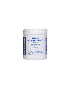 Sodio bicarbonato
antiacido
barattolo da 100 g