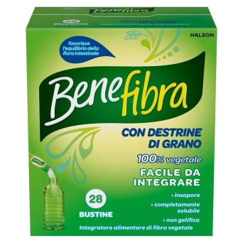 Benefibra
Integratore alimentare di fibra vegetale favorisce l'equilibrio della flora intestinale