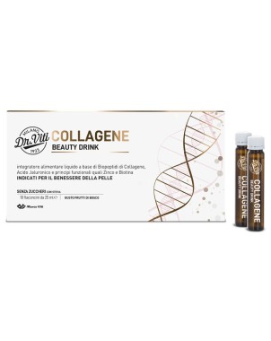 Collagen Beauty Drink 10 vials indicated for skin well-being