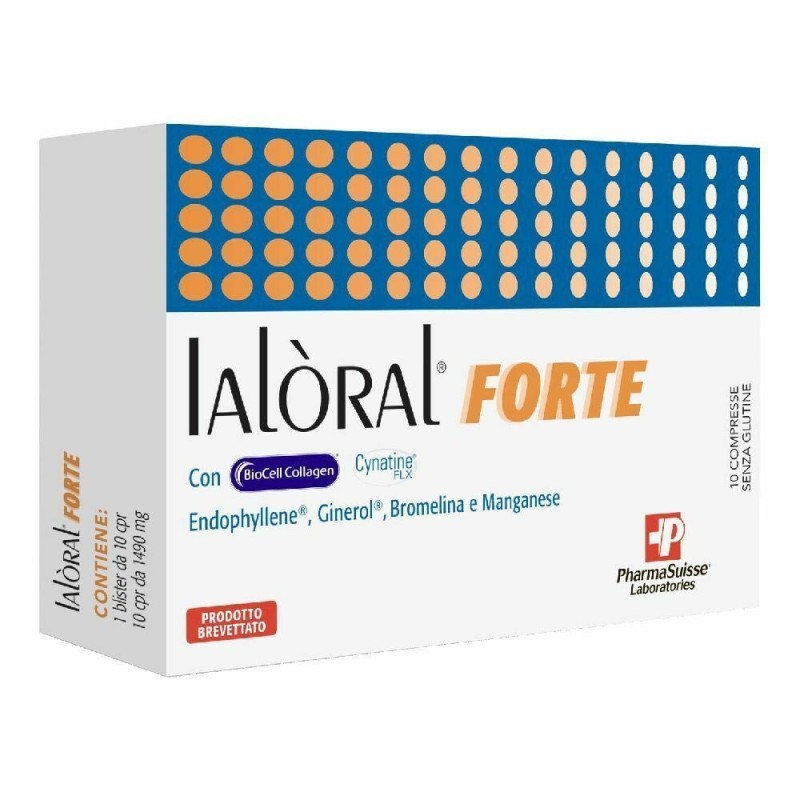 Ialoral Forte 10 comprimés, complément alimentaire utile pour la fonctionnalité des articulations