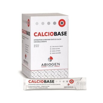 Calciobase 30 stick 10 ml integratore alimentare fonte di calcio