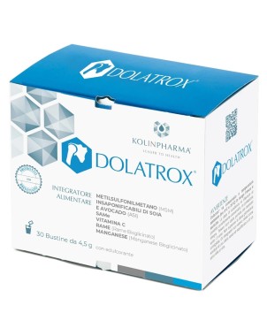 Dolatrox 30 Beutel Nahrungsergänzungsmittel für das Wohlbefinden von Knorpel, Gelenken und Knochen.