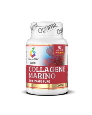 Colours of Life
Collagene Marino
idrolizzato puro
barattolo 60 capsule da 575 mg