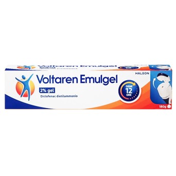 Voltaren
emulgel
2% gel
Diclofenac dietilammonio