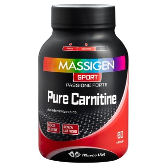 Massigen Sport
Pure Carnitine
Assorbimento rapido