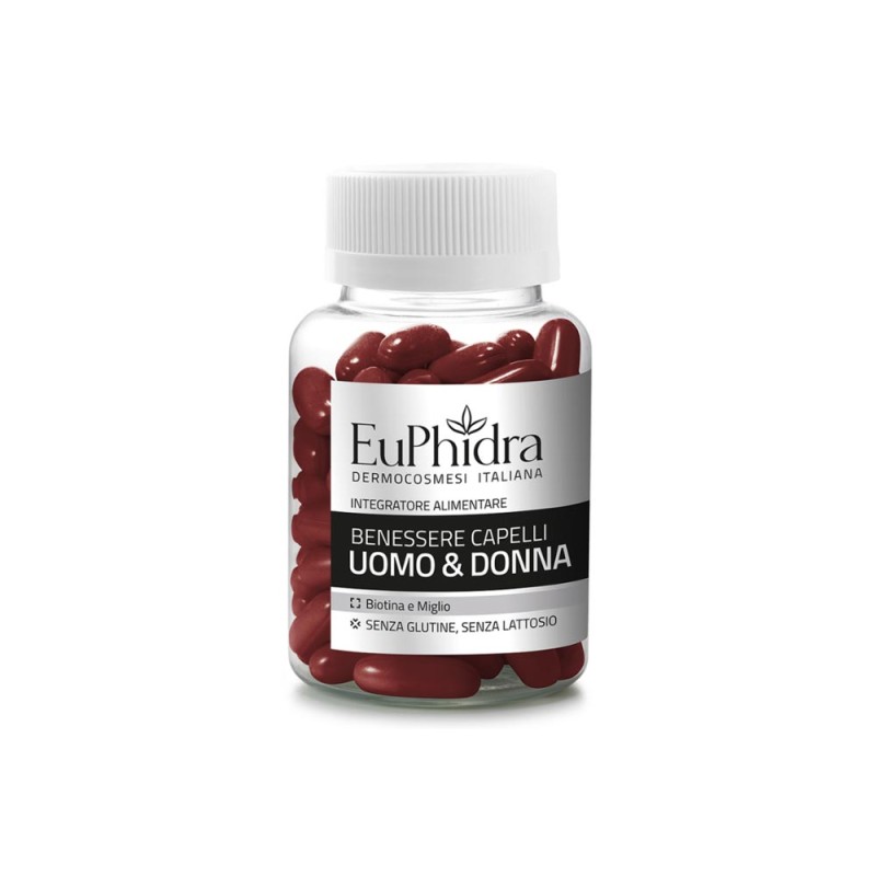 EuPhidra
Benessere capelli
uomo & donna
Biotina e Miglio