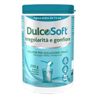 Dulcosoft irregolarità e gonfiore powder 200 g Macrogol 4000