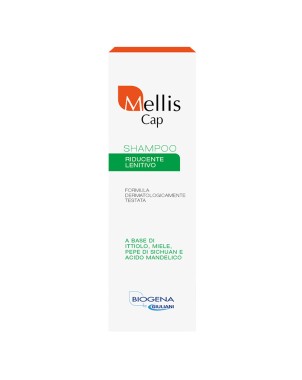 Mellis Cap shampoo riducente lenitivo 200 ml agisce sul cuoio capelluto riducendo squame, arrossamenti e prurito.