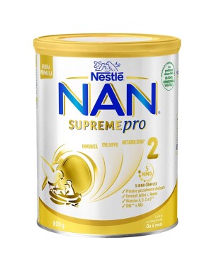 NAN
Supreme pro 2
latte di proseguimento
da 6 mesi
Immunità | sviluppo| metabolismo