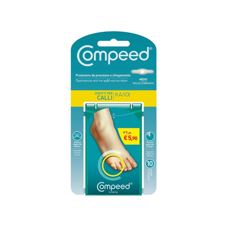 Compeed Medium Corn Plasters 10 pièces