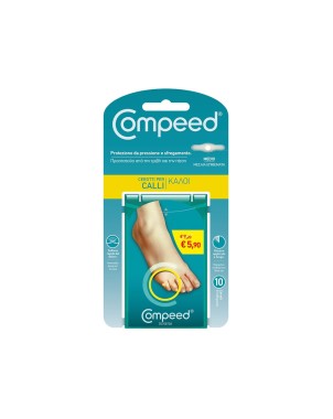 Compeed
cerotti per calli
medio
Protezione da pressione e sfregamento