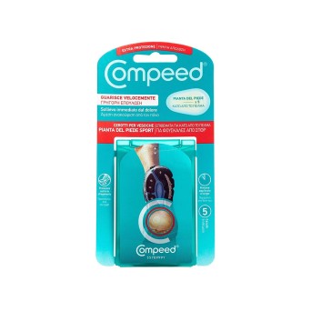 Compeed patchs ampoules semelle du pied sport 5 pièces