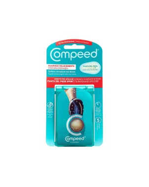 Compeed cerotti vesciche pianta del piede sport 5 pezzi