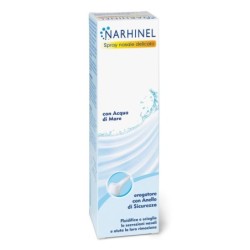 Narhinel
Spray Nasale Delicato
con acqua di mare
fluidifica e scioglie le secrezioni nasali e aiuta la loro rimozione