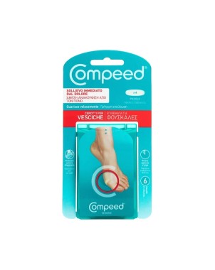 Compeed
cerotti vesciche
piccolo
sollievo immediato da dolore