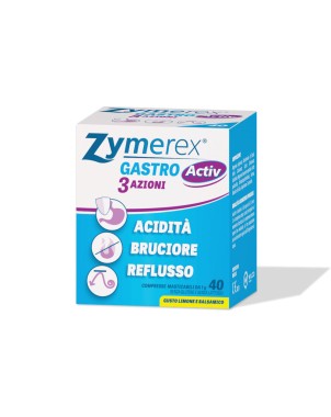 Zymerex
Gastro Activ
3 azioni (acidità, bruciore, reflusso)