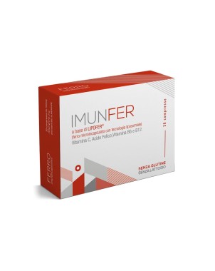 Imunfer
a base di ferro liposomiale
vitamina C, acido folico, vitamina B6 e B12