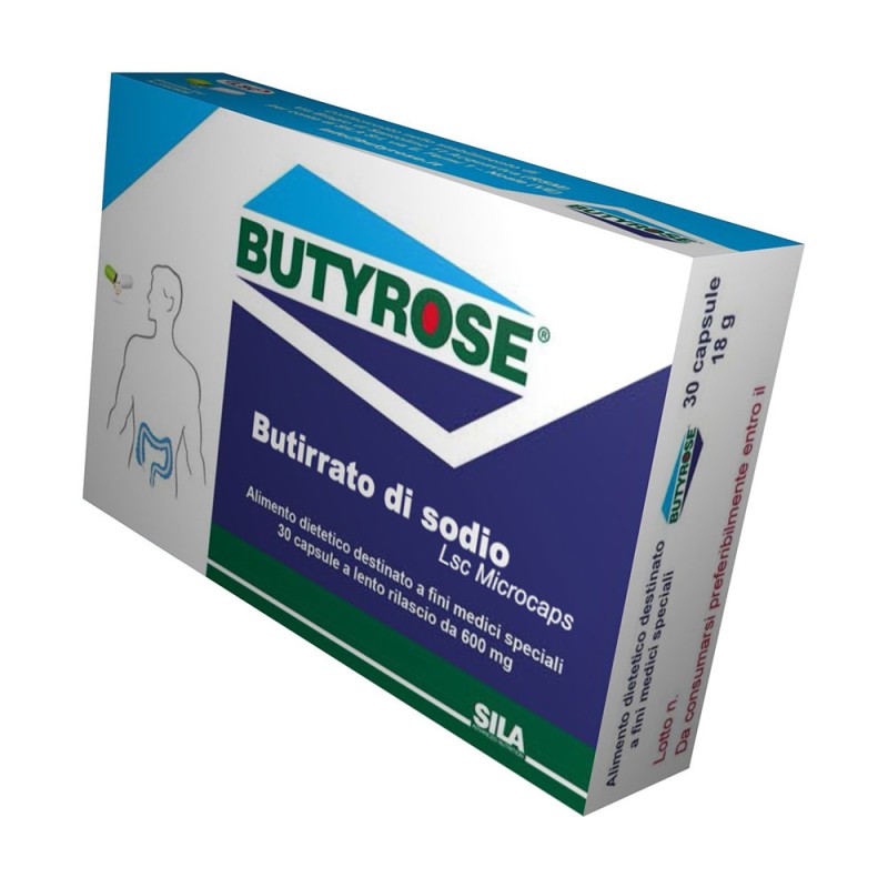 Butyrose Lsc Microcaps Butirrato di sodio 30 capsule