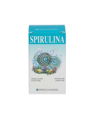Spirulina
Integratore alimentare
senza glutine
Barattolo da 140 tavolette