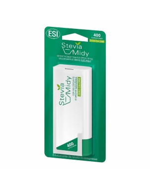 ESI
Stevia Midy
con edulcorante di origine naturale
zero calorie
confezione da 400 compresse