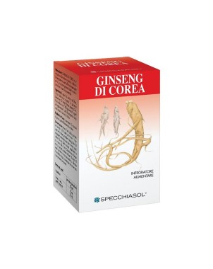 Ginseng di Corea
Integratore alimentare
Barattolo da 60 capsule