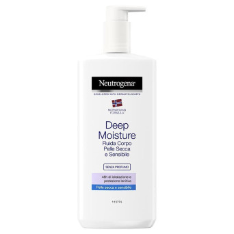 Neutrogena
Idratazione Intensa
Fluida Ipoallergenica
per Pelle Secca e Sensibile