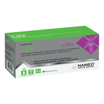 Disbioline LD2 10 flaconcini regolarità del transito intestinale, normale funzione del sistema immunitario.