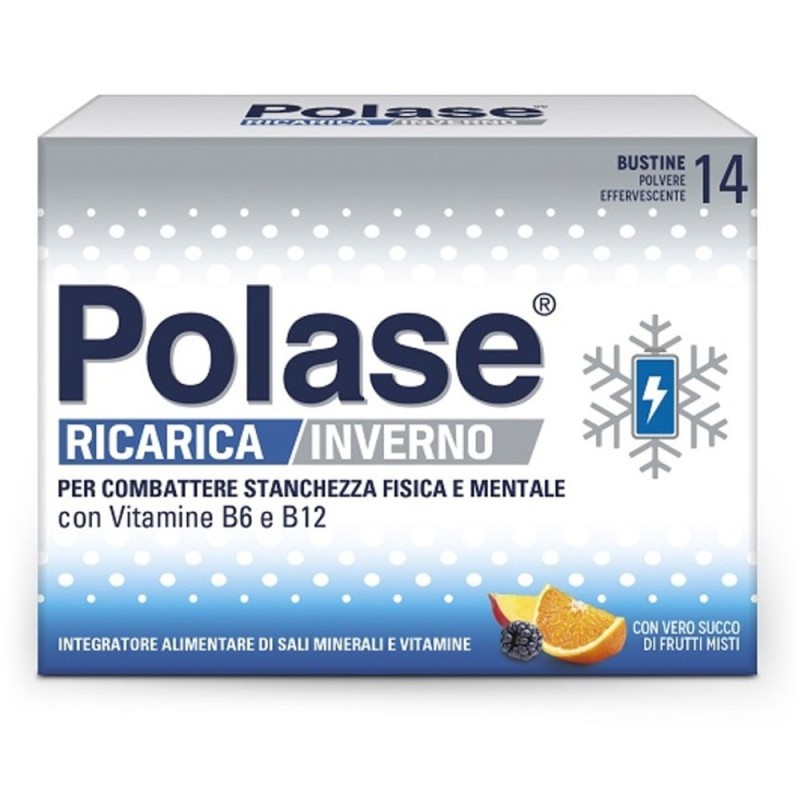 Polase
ricarica inverno
Per combattere stanchezza fisica e mentale con Vitamina B6 e B12