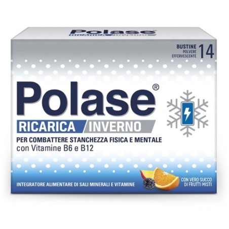 Polase
ricarica inverno
Per combattere stanchezza fisica e mentale con Vitamina B6 e B12