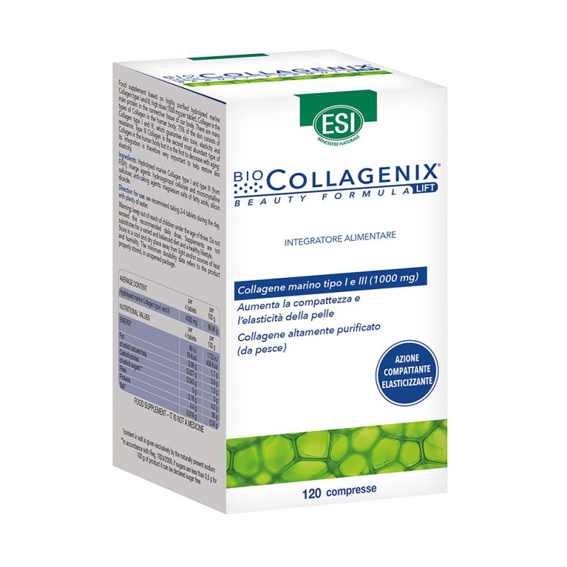 ESI BioCollagenix Beauty formula lift Integratore alimentare Aumenta la compattezza e l'elasticità della pelle